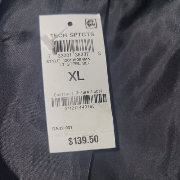 Alfani Suit Separate Sport-Coat Stretch Blue. Size XL. NWT. - Picture 7 of 8